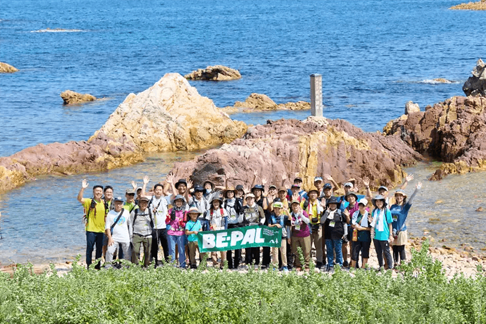 山陰海岸ジオパークトレイル 遊覧船とハイクを組み合わせたBE-PALイベントレポート！